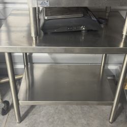 36” x 26” x 30” CUSTOMIZED SIZE   ❗️ALL STAINLESS STEEL Table -   Heavy duty 