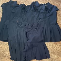 Girls School Uniforms Size Large (10/12) 