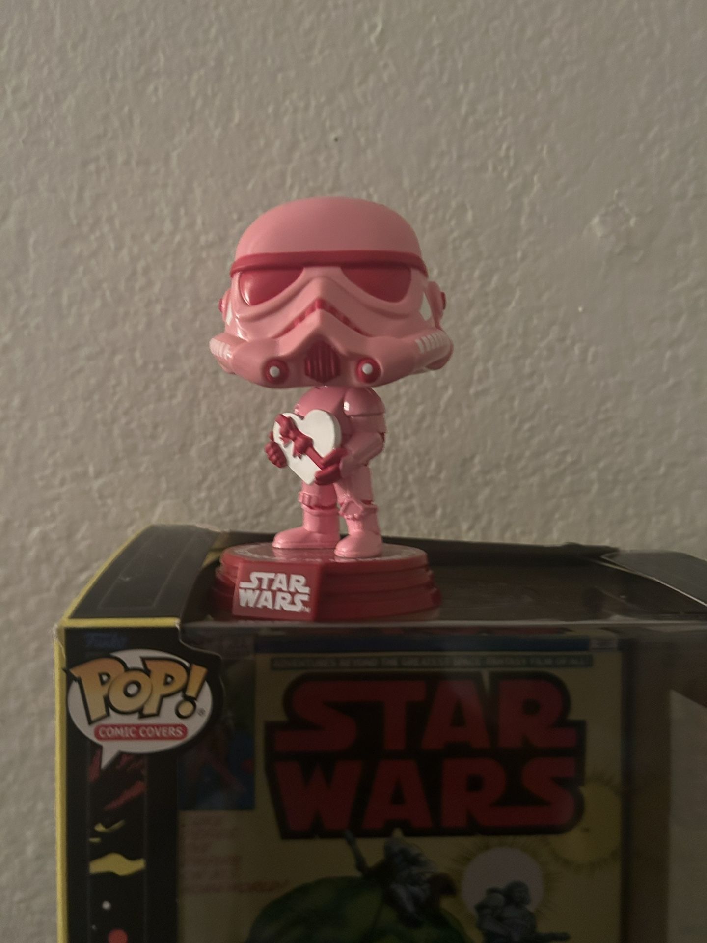 Valentines Stormtrooper Funko Pop (out Of Box) Valentines Gift