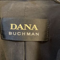 Dana Buchman Black  Coat Size 6