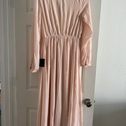 Lulus Blush Pink Maxi Dress - Medium