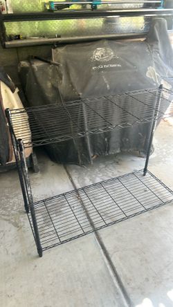 Metal shelf