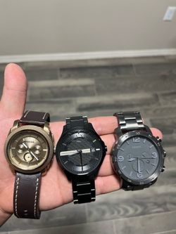 Men’s watches Fossil/ Armani Exchange