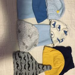 10 Bib And 9 Hats ( Baby Boy )