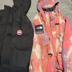 Canadian Goose And Supreme North Face 