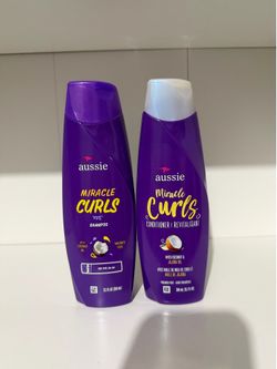 Aussie miracle curl shampoo & conditioner