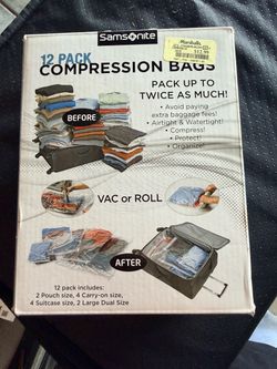 Samsonite 12 Pack Compression Bags