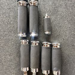 Harley Grips And Foot Pegs Set