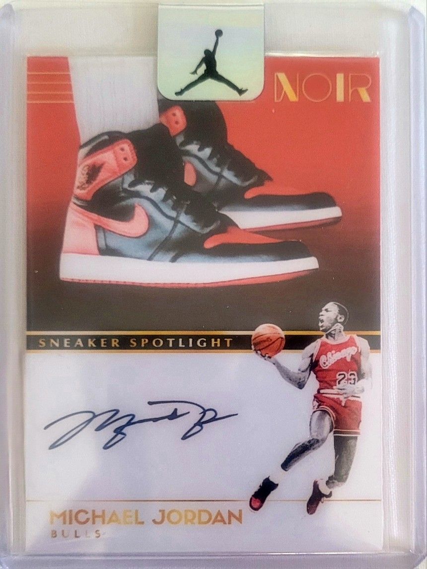 💥MICHAEL JORDAN *CUSTOM* PANINI NOIR SNEAKER SPOTLIGHT💥