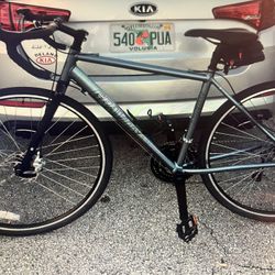 Gravity Liberty Hybrid Bike Lightweight Aluminum Frame Multiple Gears Sturdy Wheels