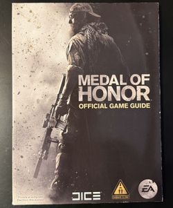 MEDAL OF HONOR Prima Official Strategy Game Guide for PS3/XBOX 360/PC