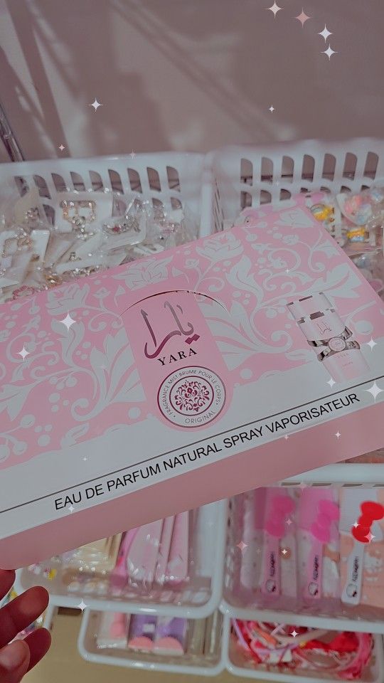 PINK YARA PERFUME SPRAY TRAVEL