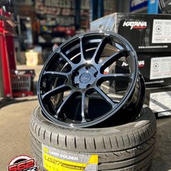 18" Wheels And Tires 5x114 For Honda Accord Civic Acura And Many More 