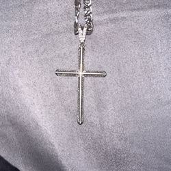  sterling silver cross chain