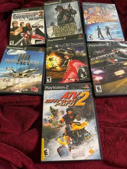 PlayStation 2 Games Lot of 7