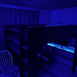 Bunk Bed With Desk Under 