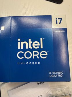 Intel 14th gen i7-14700k ddr5 cpu