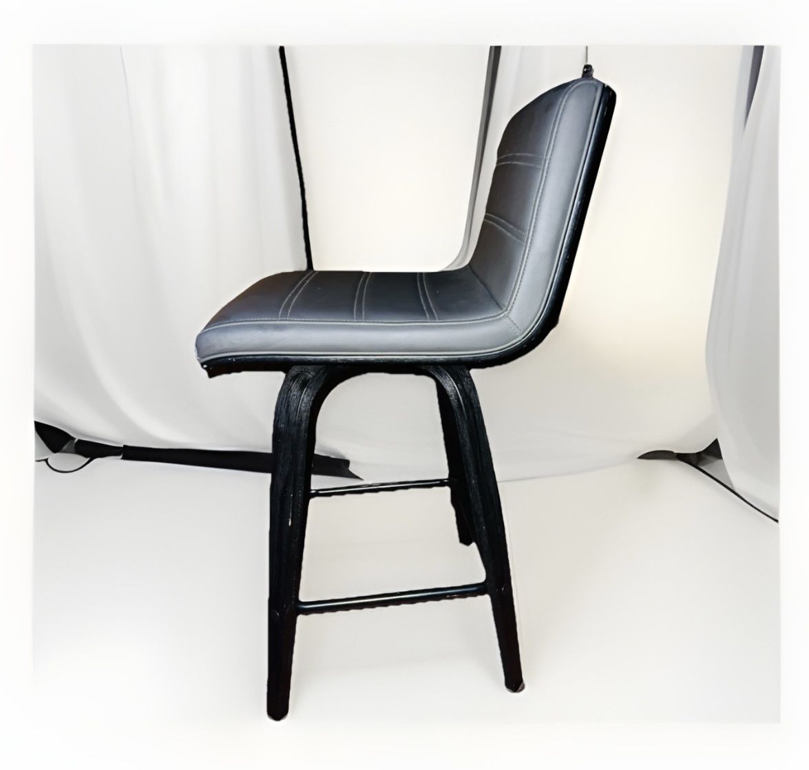 Contemporary 360 Swivel Bar Stool - Foam Cushion Seat ***can Deliver***