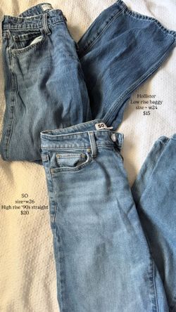 Hollister jeans/ SO JEANS
