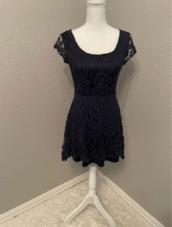Blue dress