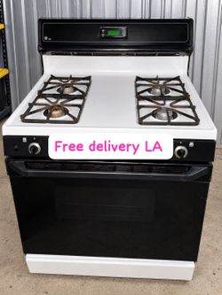 GE Gas Range Stove 4-Burner Free delivery LA