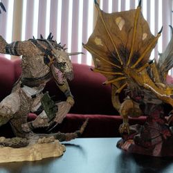 Dragon Figurines Statue Statues Figures TM And TMP International Incorporated INC INT'L McFarlane Toys 2006 2008