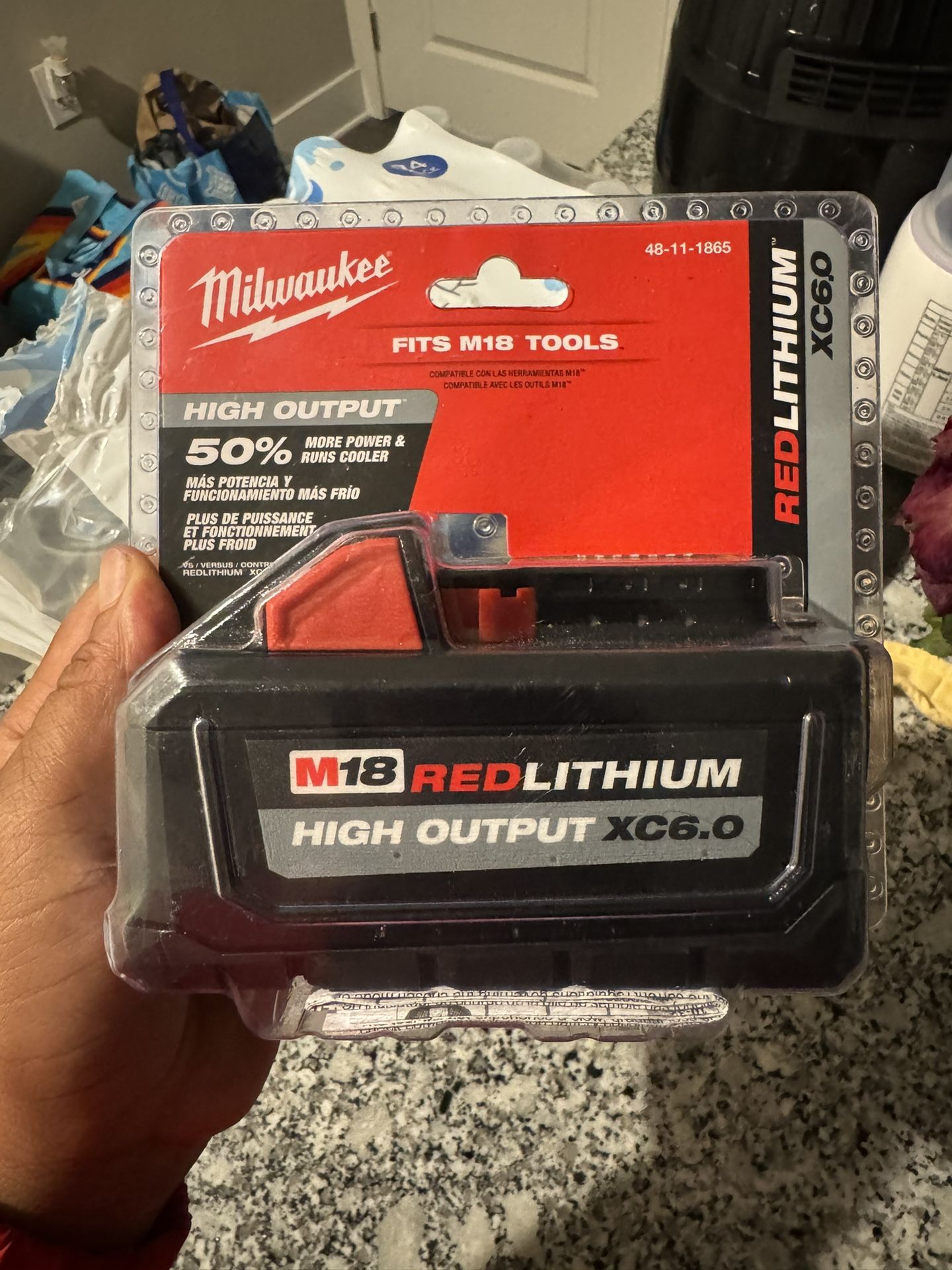 Milwaukee M18 High Output XC6.0 Battery
