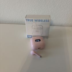 PINK! New! True Wireless Earbuds 