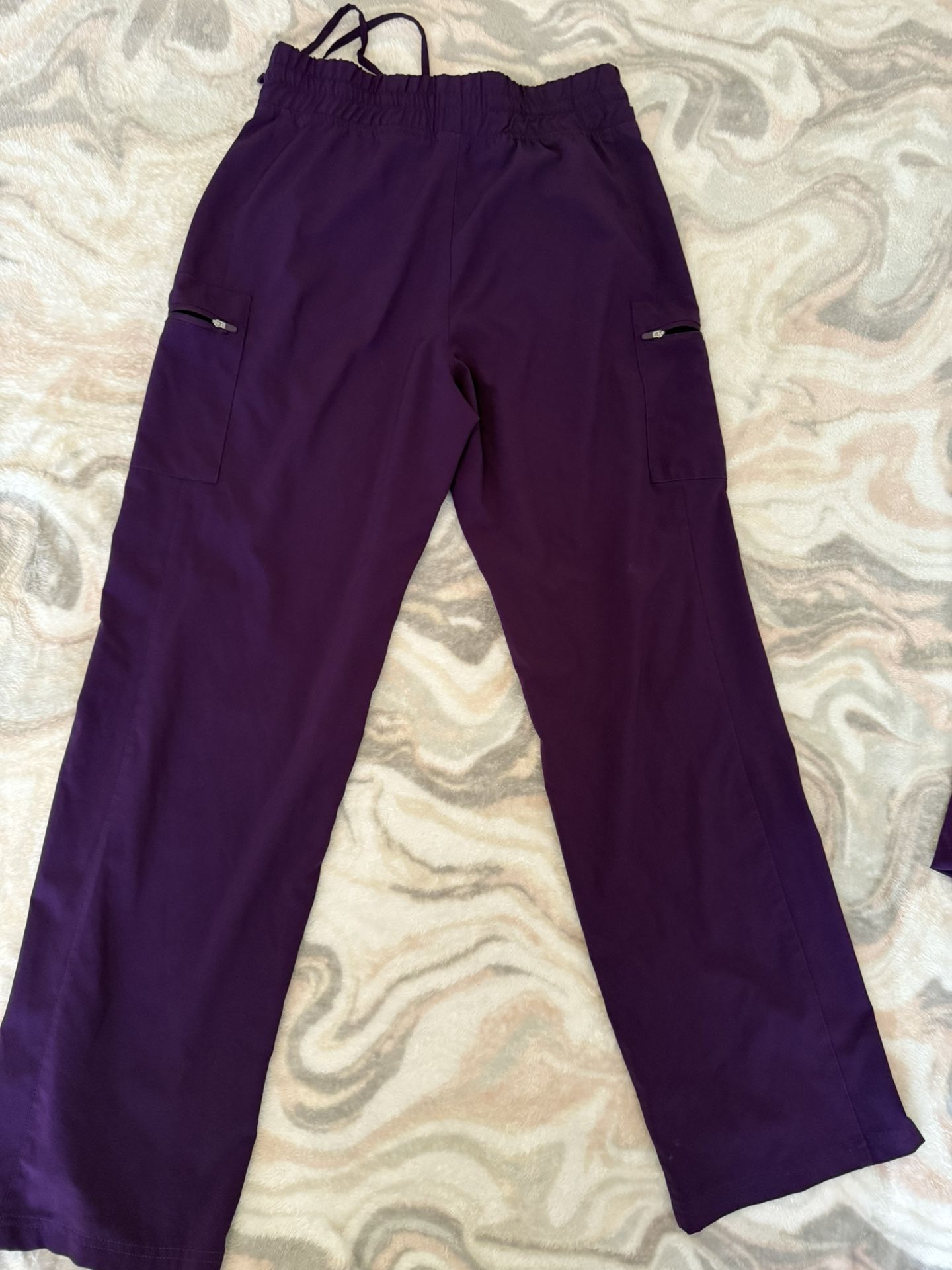 Easy STRETCH Ellie Women's 5-Pocket High Waisted Wide Leg Scrub Pants