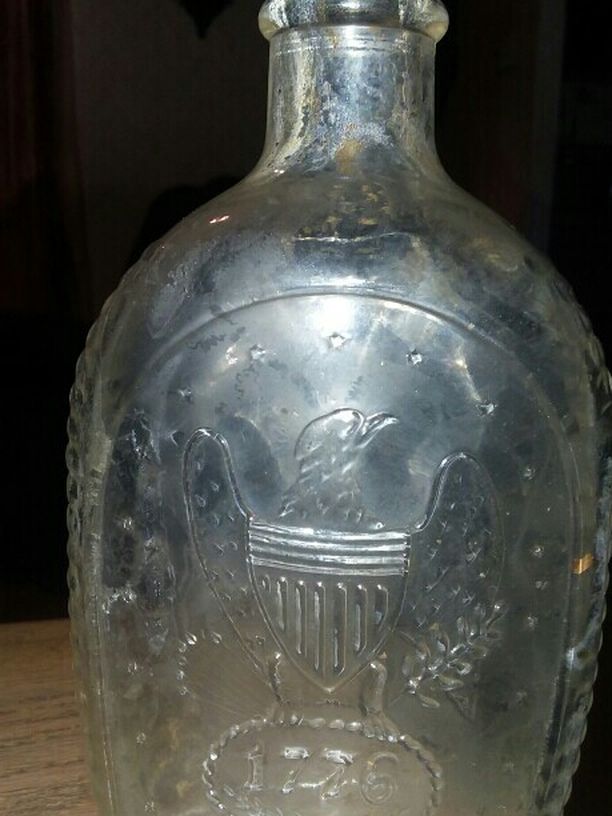 Vintage 1776 Glass Bottle