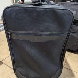 Black suitcase luggage
21x13x8