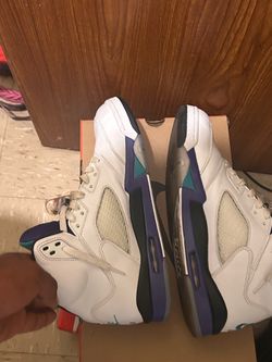 Jordan grape 5s sz 11.5