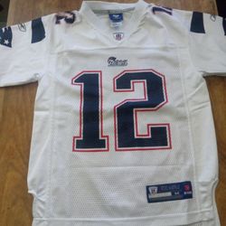 PATRIOTS JERSEY SIZE MEDIUM YOUTH