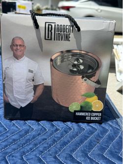 Copper ice bucket