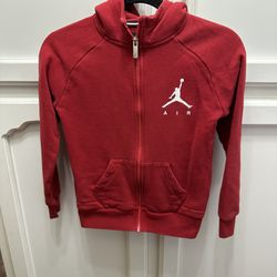 JORDAN  AIR   HOODIE  SWEATER    RED