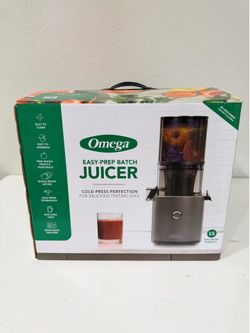 Omega Easy-Prep Batch Cold Press Juicer Masticating Slow Juicer