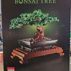 LEGO Icons Bonsai Tree, Features Cherry Blossom Flowers, DIY Plant Model for Adults, Creative Gift for Home Décor or Office Art, Botanical Collection 