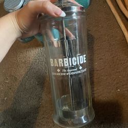 Vintage Barbicide Comb Cleaner