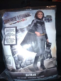 Batman unisex costume for a boy or girl Size Large 12-14 $25
