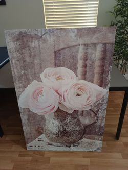 Floral Canvas Wall Art