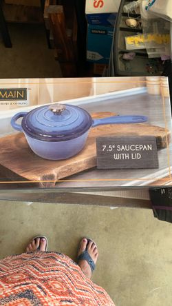 Cast iron Saucepan With Lid