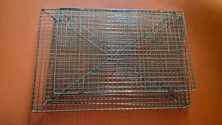 2 large stacking cookie racks 1 small