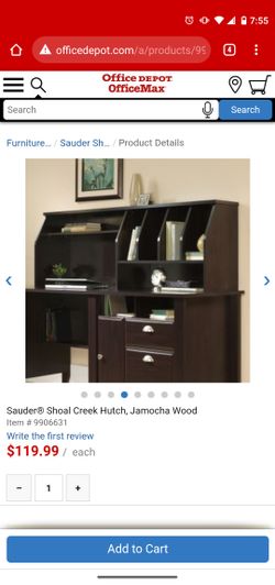 Hutch organizer for desk