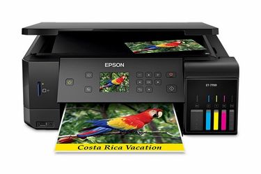 Epson EcoTank ET-7700 Wireless Photo Printer / Scanner – Works Great