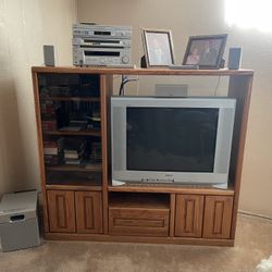 Full Entertainment Center Included!!!