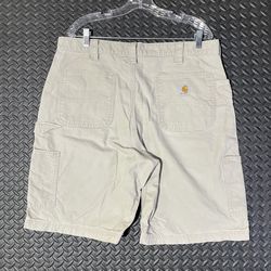 Carhartt B147 Tan Y2K Original Fit Hiking Outdoors Shorts Men’s Size 38