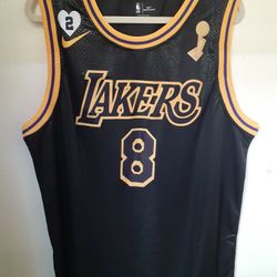 Lakers Bryant Black Mamba Finals Jersey