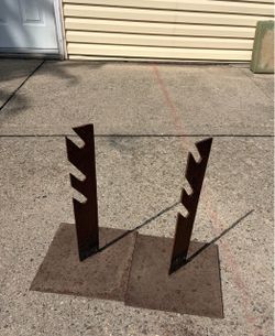 Metal motorcycle Stands – Set of 2