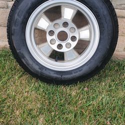 1970 Volkswagen Bug Rims And Tries (4 Tires And Rim) 