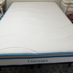 Clean Full Size Hybrid Mattress